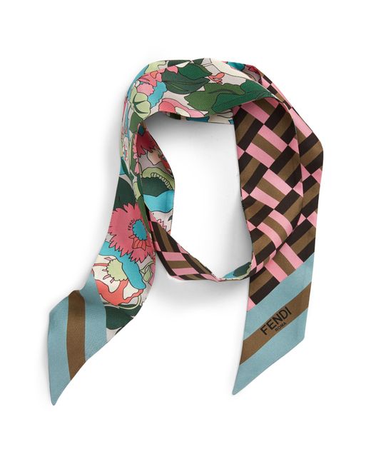 fendi skinny scarf