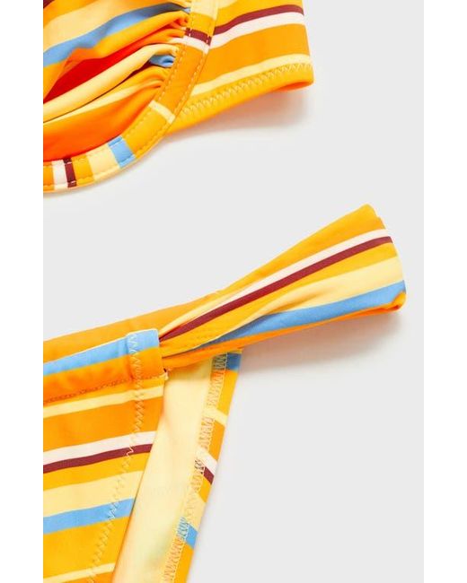 Mango Yellow Stripe Bikini Bottoms