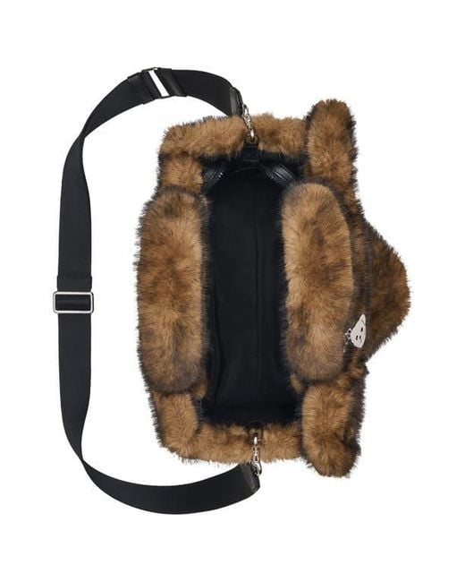Marc Jacobs Brown The Medium Teddy Faux Fur Tote