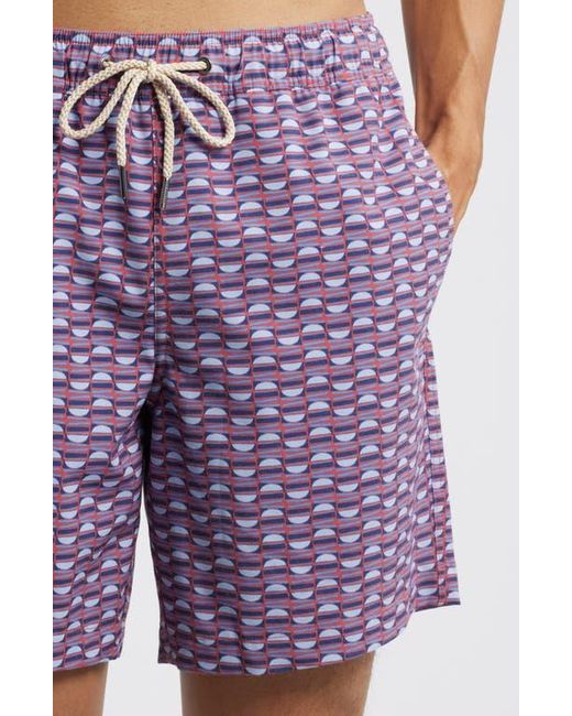 Fair Harbor Purple The Bayberry Swim Trunks for men