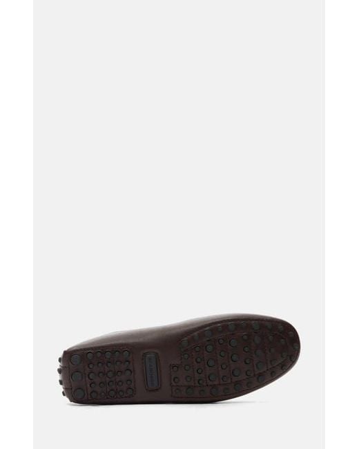 Scarosso White Michael Driving Shoes for men