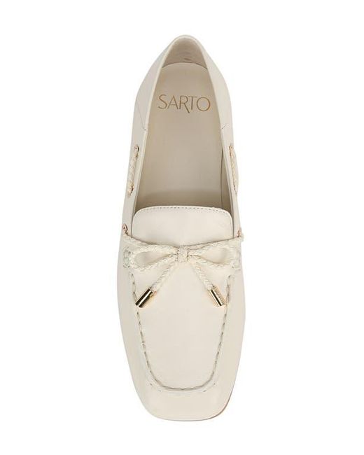 Sarto White Zepher Driving Shoe