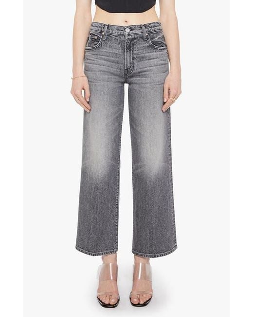 Mother Women's Blue The Maven Ankle Straight Leg Jeans