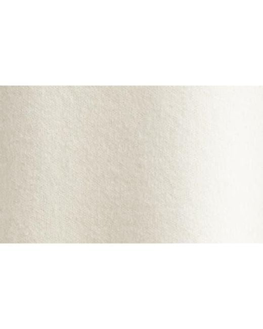 Loulou de Saison Natural Dries Stand Collar Cashmere Half Zip Sweater