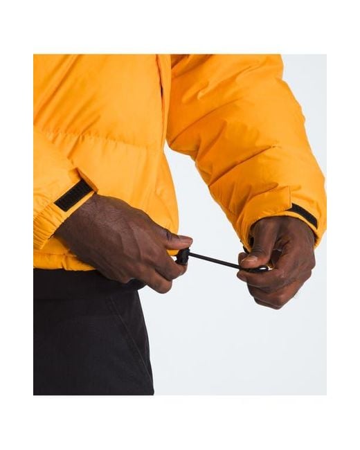 The North Face Orange 1996 Retro Nuptse 700 Fill Power Down Packable Jacket for men