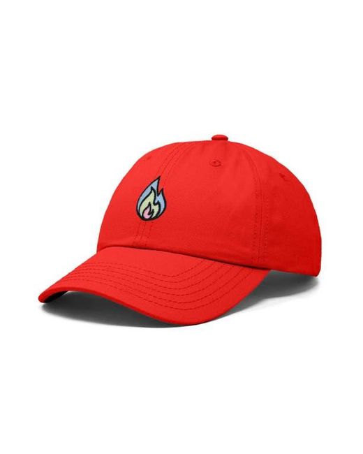 Alix Red Fire Dad Hat for men