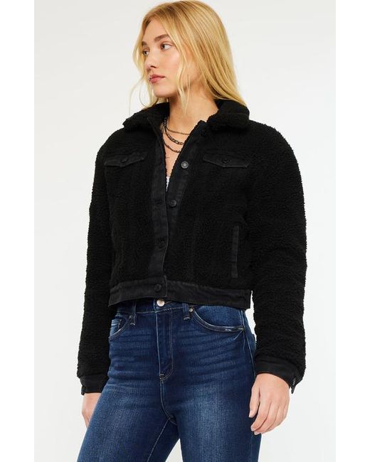 Kancan Black Monet Cropped Jacket