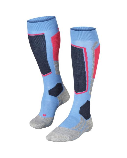 Falke Blue Sk2 Intermediate Ski Socks