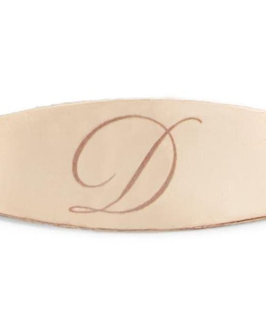 SET & STONES Metallic Bank Initial Bracelet