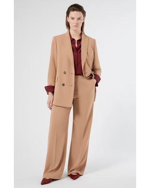 Marina Rinaldi Natural Fox Double Breasted Jacket