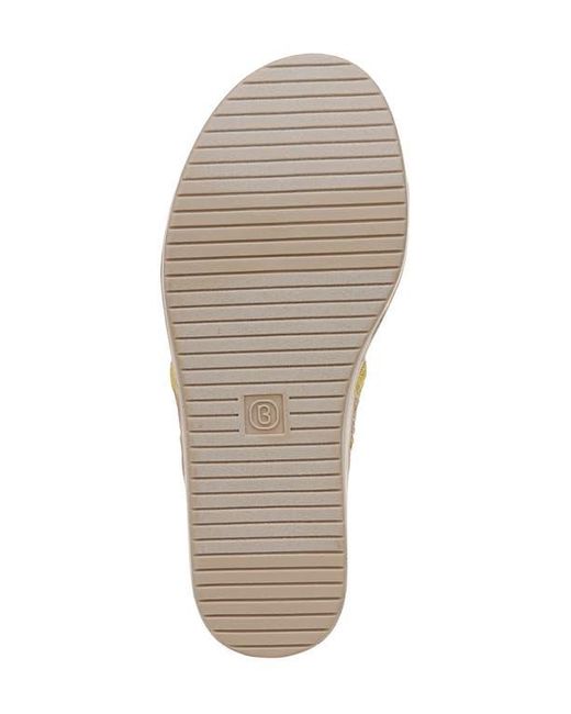Bzees Natural Resort Wedge Sandal