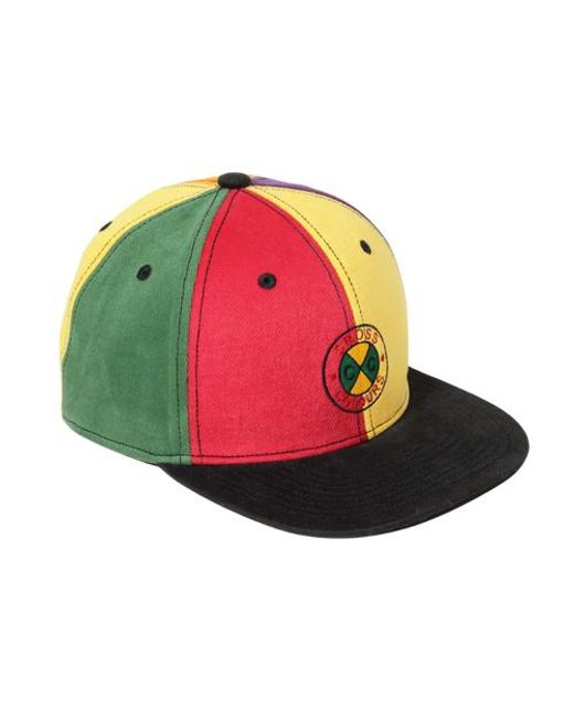 Cross Colours Green Circle Logo Snapback Hat