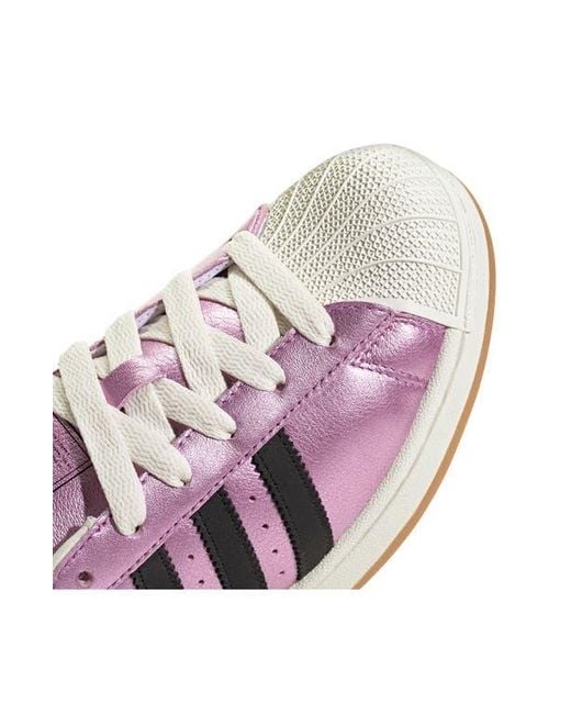 Adidas Purple Superstar Ii Sneaker