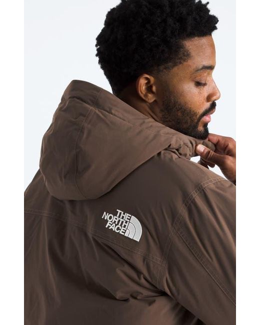 Hey mama water repellent 550 fill power down parka with faux fur trim deals