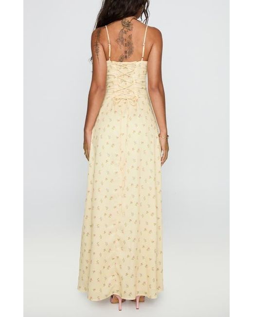 peach dresses women Farida Peach Lace Maxi Dress - US 18