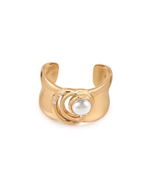 Retro Chic Metallic Dawn Light Bangle