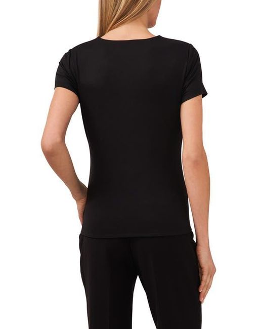 Halogen® Black Essential Compression T-Shirt