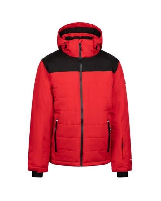 Trespass Red Christopher Ski Jacket for men
