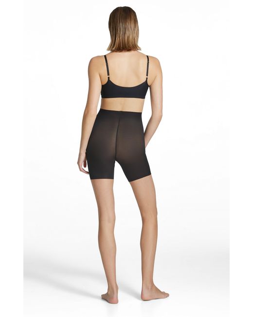 Commando Featherlight Control High Waist Shaping Shorts in Black Lyst