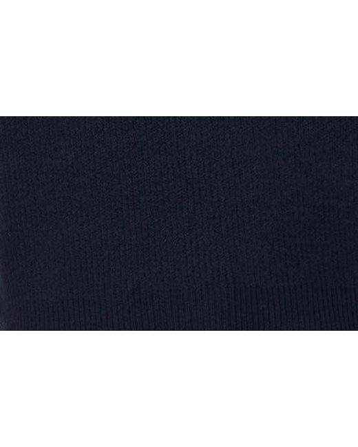 Halogen® Blue Short Sleeve Sweater