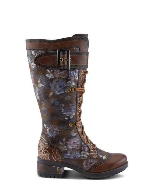 Spring Step Brown Kisha Boss Boot