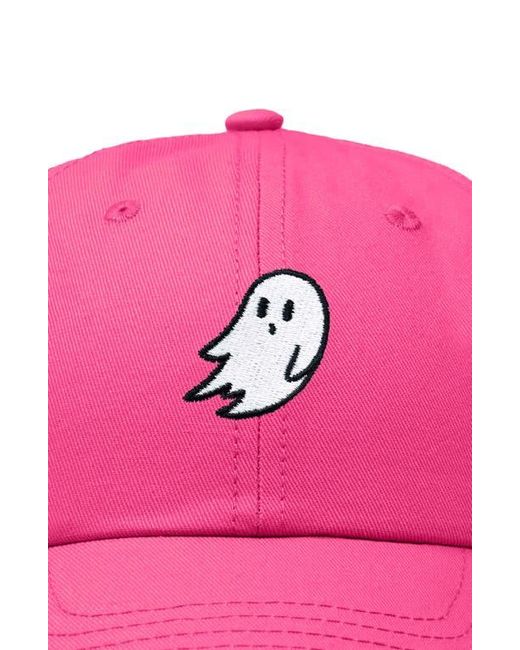 Alix Pink Ghost Dad Hat