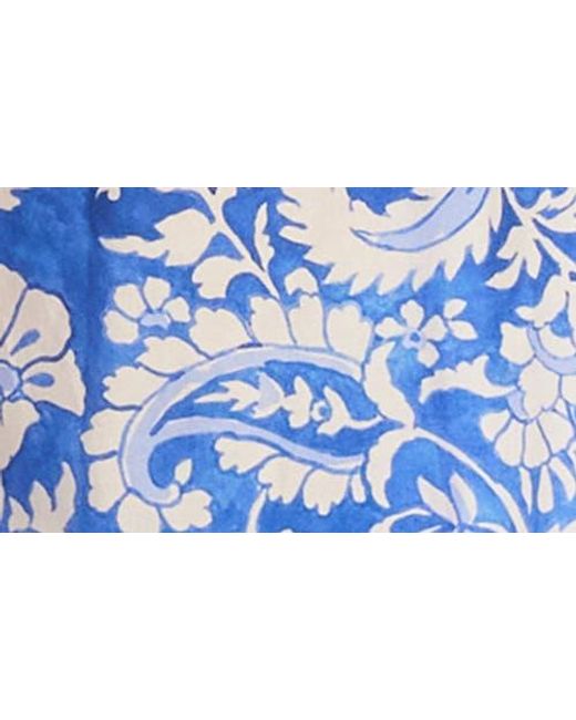 Karen Kane Blue Drawstring Pants
