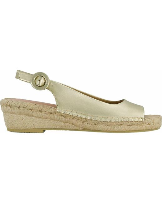 Bernardo Metallic Melila Espadrille Wedge