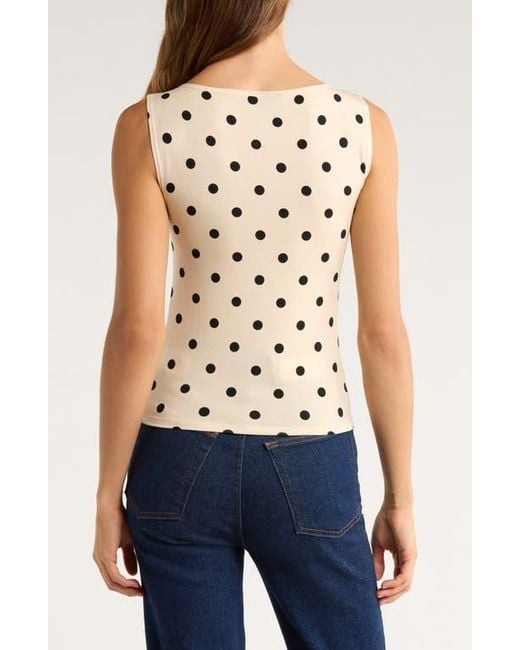 Reformation Natural Dusk Sleeveless Knit Top
