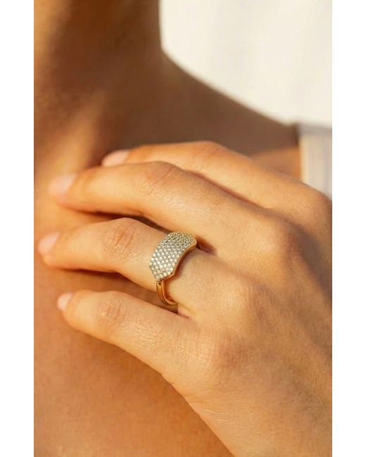 Native Gem White Id Ring