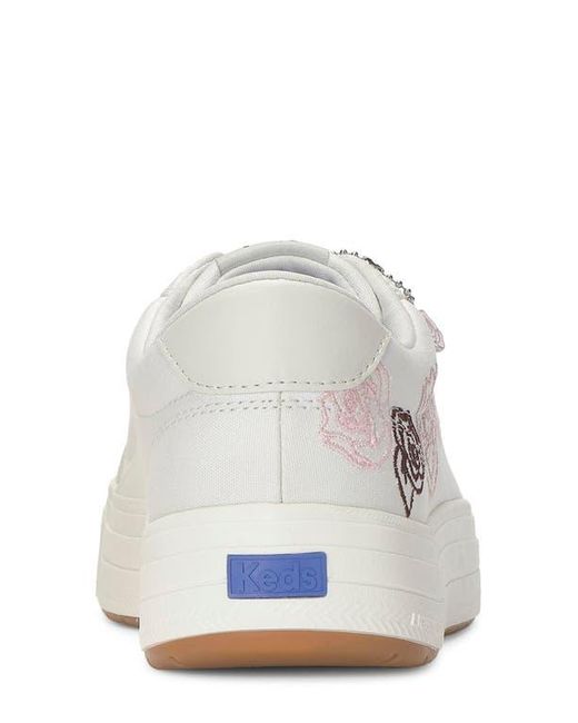 Keds White Park Platform Sneaker