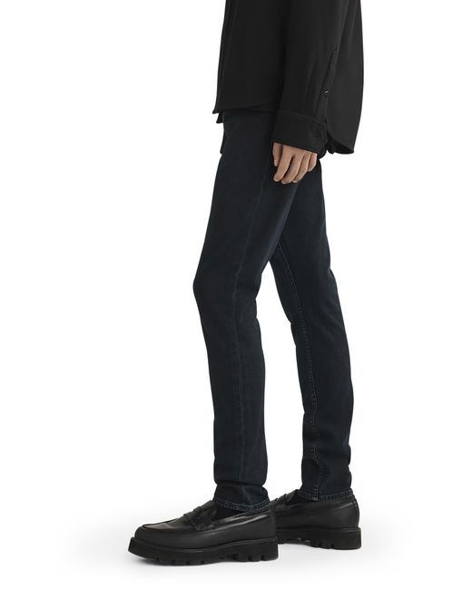 Rag & Bone Black Fit 1 Aero Stretch Skinny Jeans for men