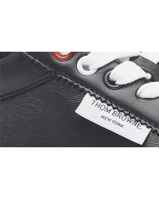 Thom Browne White Soft Tech Running Shoe for men