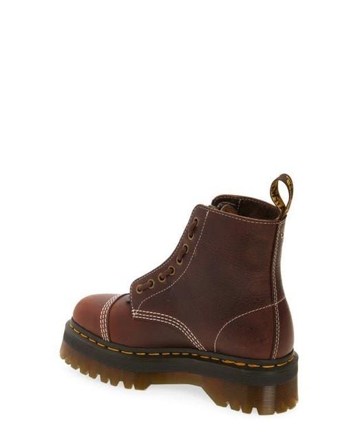 Dr. Martens Brown Sinclair Platform Boot