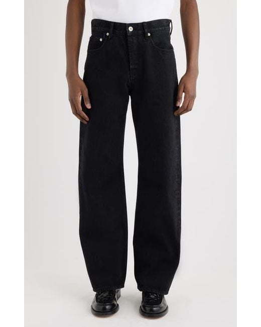 Jacquemus Black Le De-Nîmes Droit Straight Leg Jeans for men