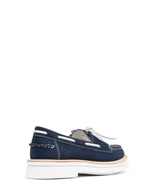 Donald J Pliner Blue Lillith Boat Shoe