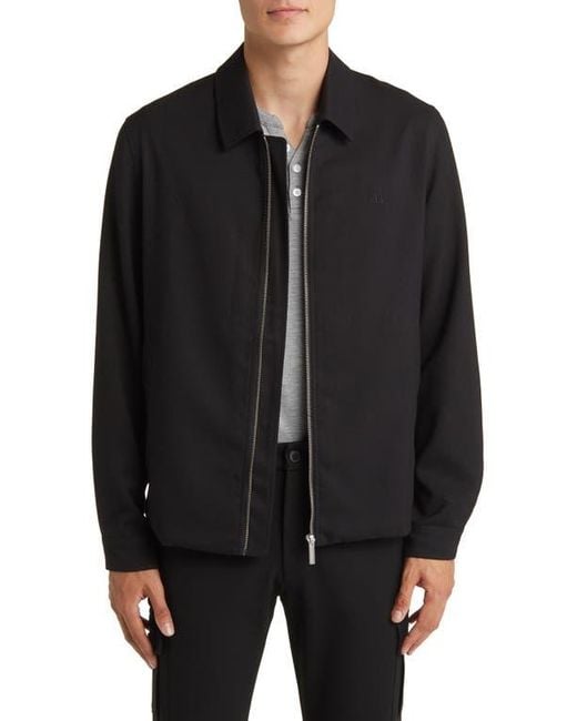 Les Deux Black Como Coach Jacket for men