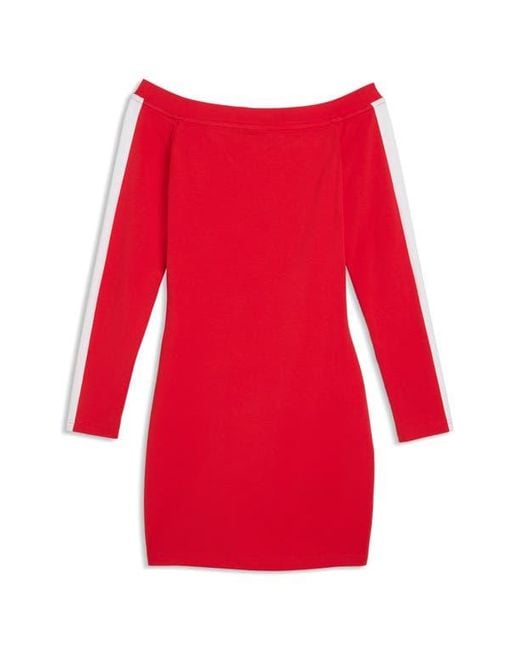 red puma dress PUMA Wardrobe Essentials Women's Long Dress