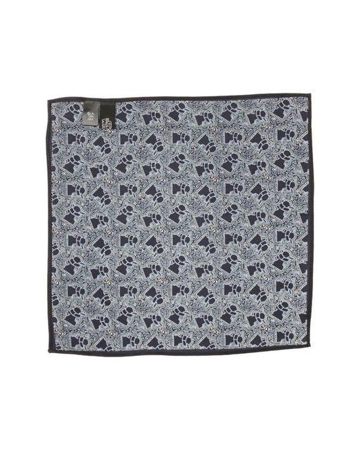Cufflinks Inc. Black Grogu Silk Pocket Square for men