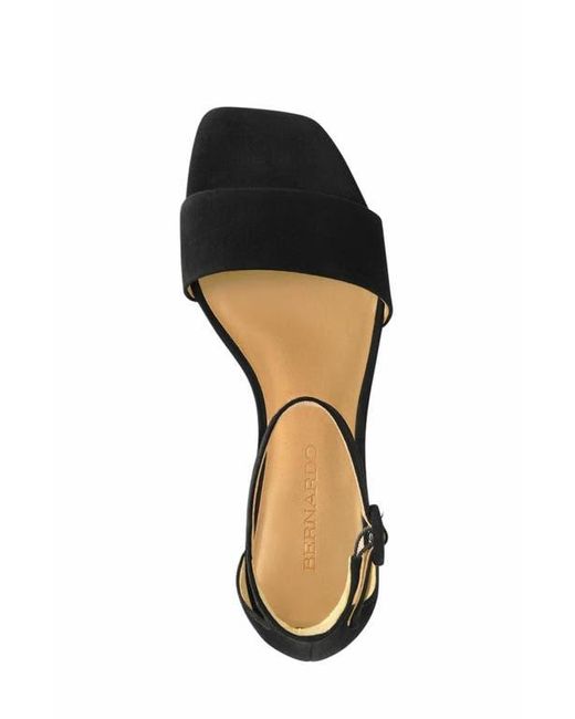 Bernardo Black Jalena Ankle Strap Sandal