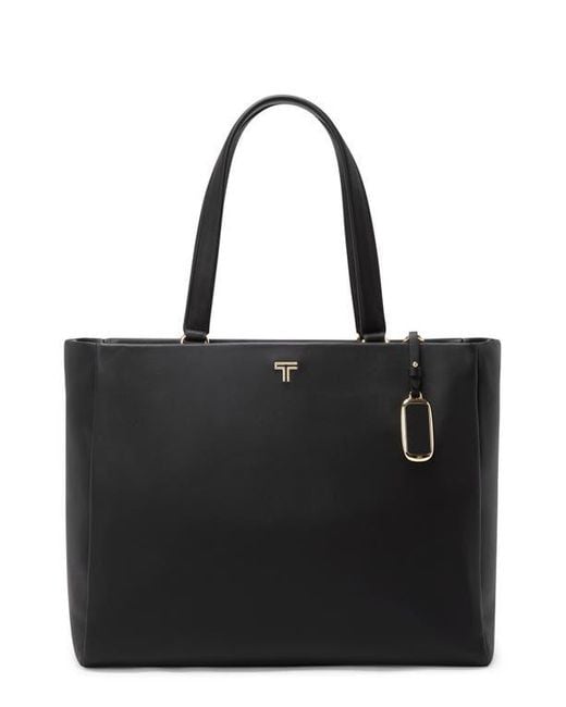 Tumi Black Large Vail Leather Tote