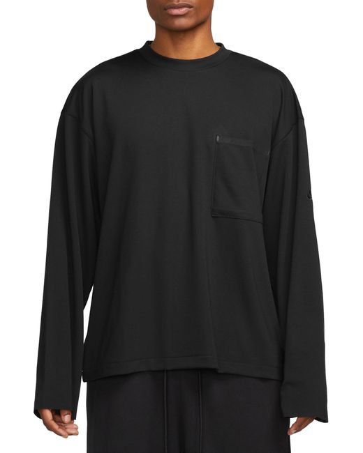 Nike Sportswear Drifit Tech Pack Long Sleeve Top in Black for Men Lyst