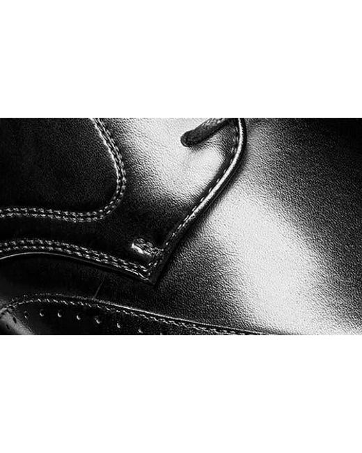 Stacy Adams Black Bennett Longwing Derby for men