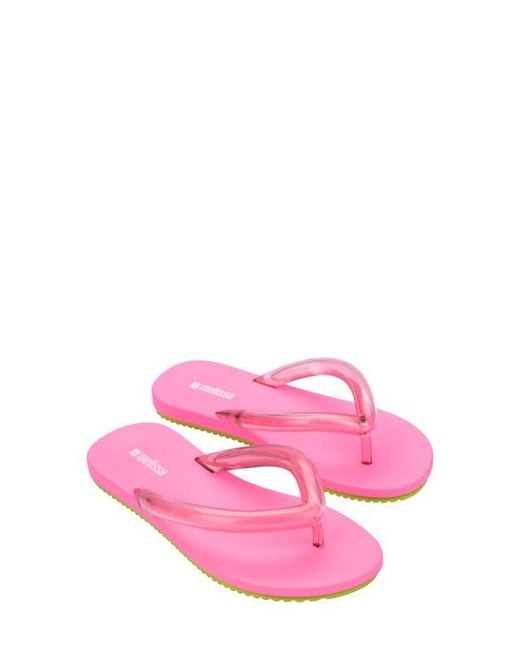 Melissa Pink Airflow Flip Flop