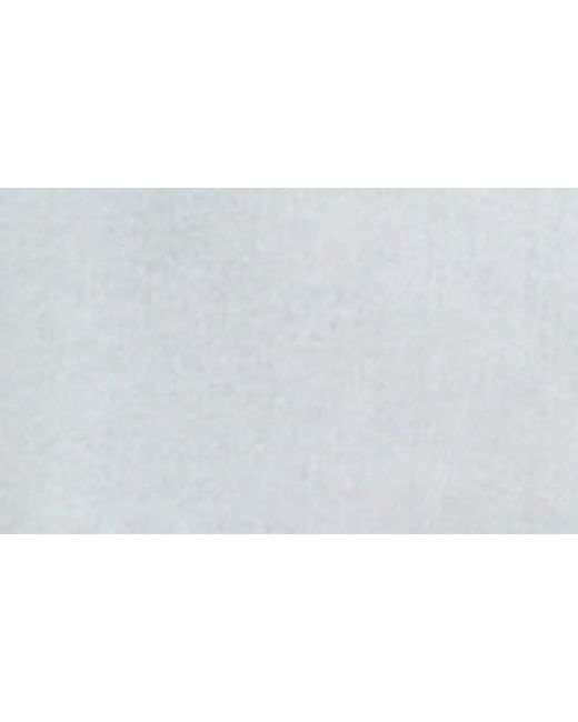 Mango White Flowing Linen Blend Blouse