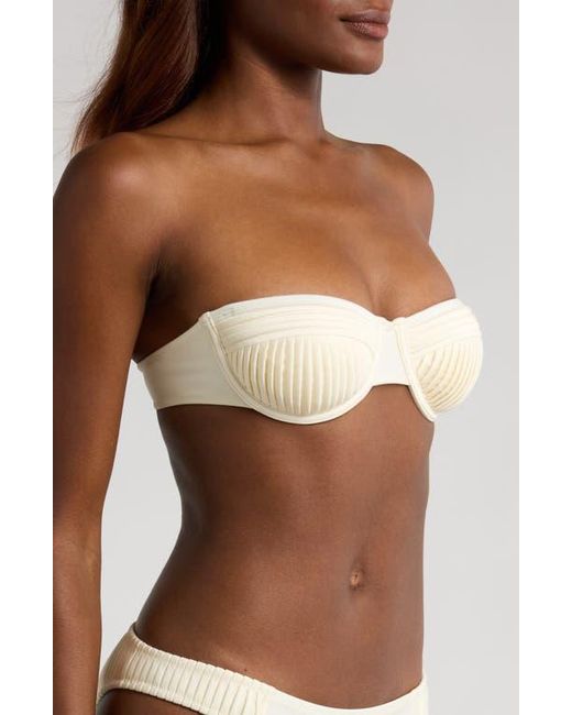 Solid & Striped Natural Solene Underwire Bikini Top