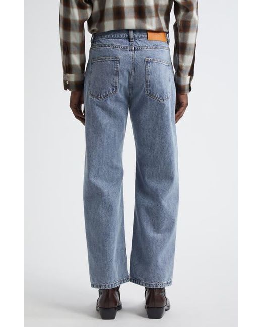 Second Layer Blue Big Papi Slim Straight Leg Jeans for men