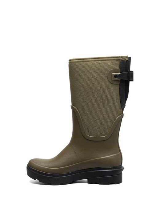 Bogs Green Hazel Tall Adjustable Calf Rain Boot