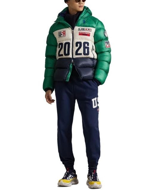 Polo Ralph Lauren Blue Flag Fleece Sweatpants for men