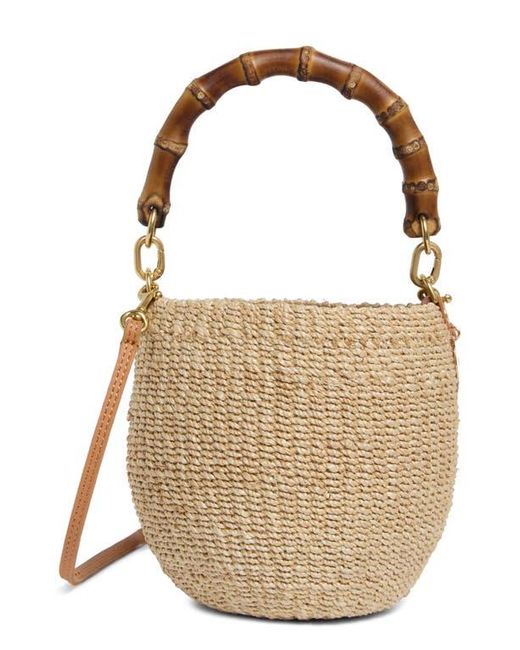 Clare V. Brown Petite Pot De Miel Top Handle Bag